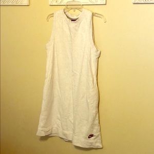 Nike tank sweatshirt dress